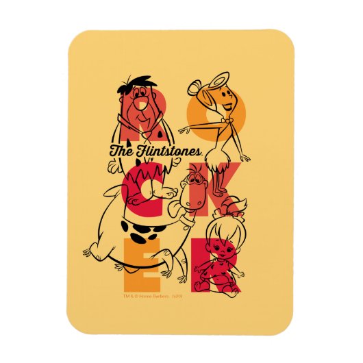 Flintstenen | ROCKER Magneet (Verticaal)