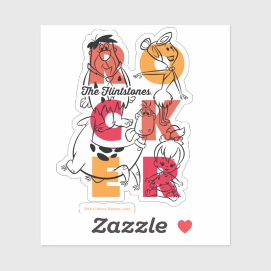 Flintstenen | ROCKER Sticker (Vel)