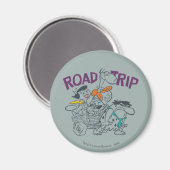 Flintstenen | Wegvervoer Magneet (Voorkant / Achterkant)