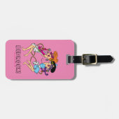 Flintstenen | Wilma & Betty Rock Stars Bagagelabel (Voorkant horizontaal)