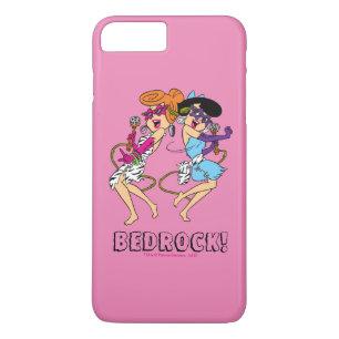 Flintstenen   Wilma & Betty Rock Stars iPhone 8/7 Plus Hoesje