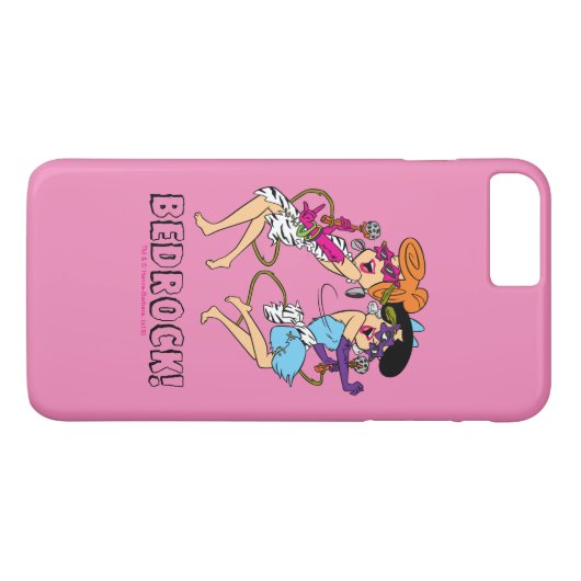 Flintstenen | Wilma & Betty Rock Stars Case-Mate iPhone Case (Achterkant (Horizontaal))