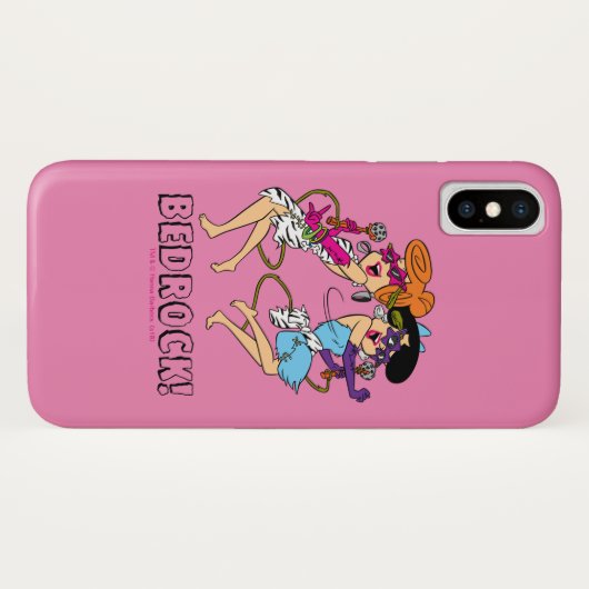 Flintstenen | Wilma & Betty Rock Stars Case-Mate iPhone Case (Achterkant (horizontaal))