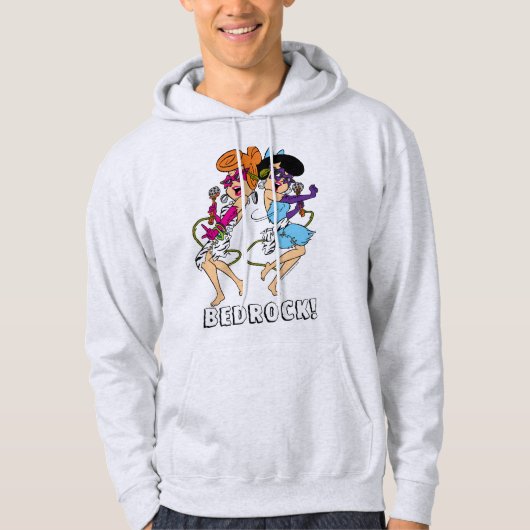 Flintstenen | Wilma & Betty Rock Stars Hoodie (Voorkant)