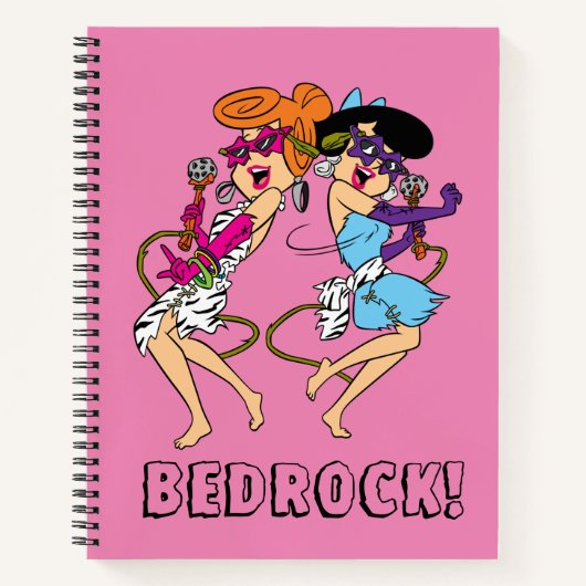 Flintstenen | Wilma & Betty Rock Stars Notitieboek (Voorkant)