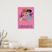 Flintstenen | Wilma & Betty Rock Stars Poster (Keuken)