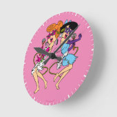 Flintstenen | Wilma & Betty Rock Stars Ronde Klok (Hoek)