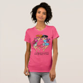 Flintstenen | Wilma & Betty Rock Stars T-shirt (Voorkant volledig)