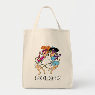 Flintstenen Wilma & Betty Rock Stars Tote Bag