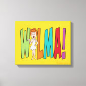 Flintstenen | WILMA! Canvas Afdruk (Voorkant)
