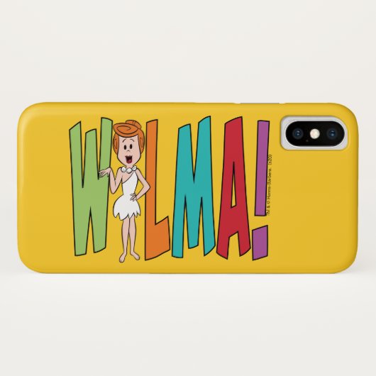Flintstenen | WILMA! Case-Mate iPhone Case (Achterkant (horizontaal))