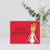 Flintstenen | Wilma Flintstone Briefkaart (Staand voorkant)