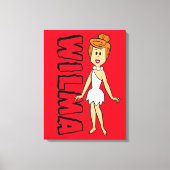 Flintstenen | Wilma Flintstone Canvas Afdruk (Voorkant)