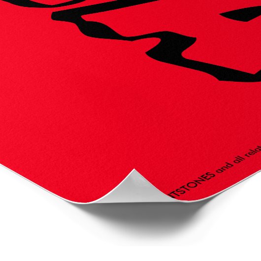 Flintstenen | Wilma Flintstone Poster (Hoek)