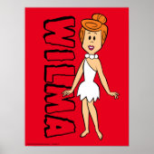 Flintstenen | Wilma Flintstone Poster (Voorkant)