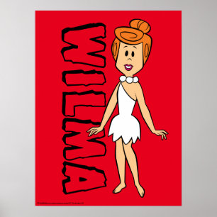 Flintstenen   Wilma Flintstone Poster