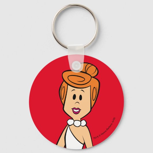 Flintstenen | Wilma Flintstone Sleutelhanger (Voorkant)