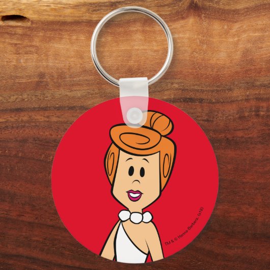 Flintstenen | Wilma Flintstone Sleutelhanger (Voorkant)