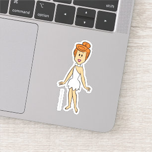 Flintstenen   Wilma Flintstone Sticker