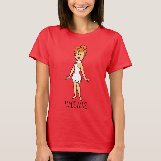 Flintstenen | Wilma Flintstone T-shirt (Voorkant)