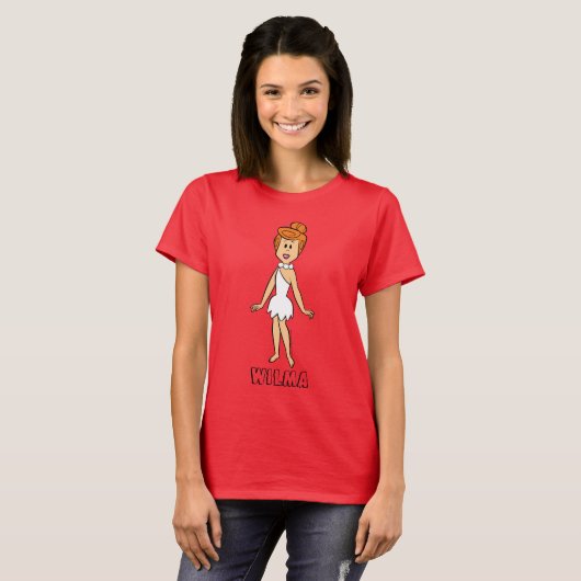 Flintstenen | Wilma Flintstone T-shirt (Voorkant volledig)