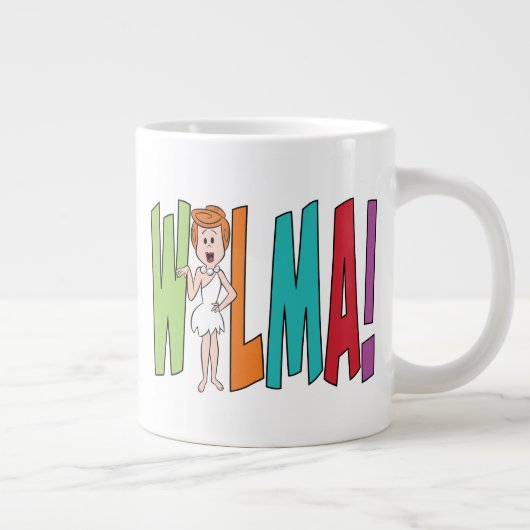 Flintstenen | WILMA! Grote Koffiekop (Rechts)