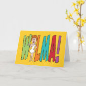 Flintstenen | WILMA! Kaart (Gele Bloem)