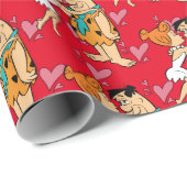 Flintstenen | Wilma Kissing Fred Cadeaupapier (Rol Hoek)