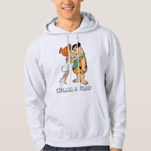 Flintstenen   Wilma Kissing Fred Hoodie