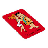 Flintstenen | Wilma Kissing Fred Magneet (Rechterzijde)