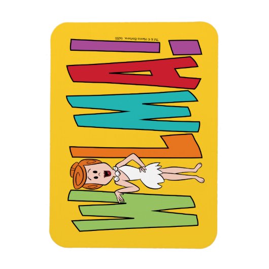 Flintstenen | WILMA! Magneet (Verticaal)