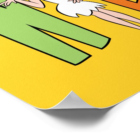 Flintstenen | WILMA! Poster (Hoek)