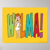 Flintstenen | WILMA! Poster (Voorkant)