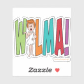 Flintstenen | WILMA! Sticker (Vel)