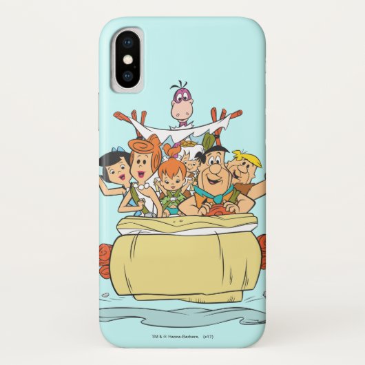 Flintstones Familie Roadtrip Case-Mate iPhone Case (Achterkant)