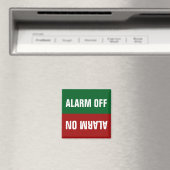 Flip Alarm Aan Uit Groen Rood Indicator Magneet (Insitu (Vaatwasser))
