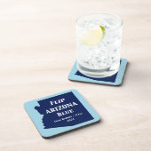 Flip Arizona Blauw in 2024 Bier Onderzetter (Rechterzijde)