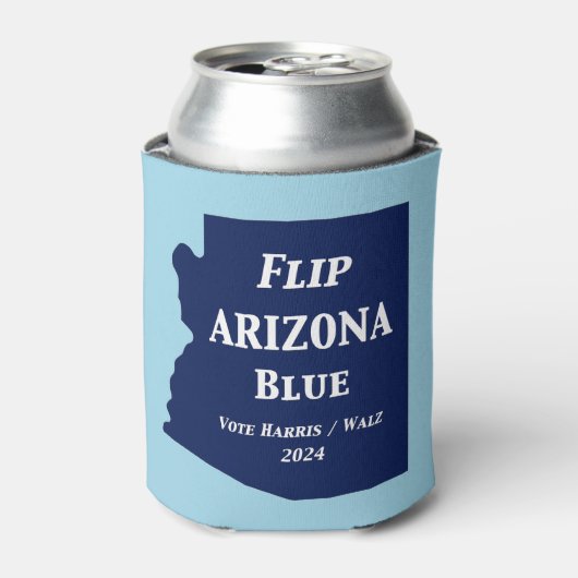 Flip Arizona Blauw in 2024 Blikjeskoeler (Blikje Voorkant)