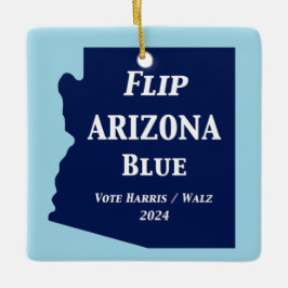 Flip Arizona Blauw in 2024 Keramisch Ornament