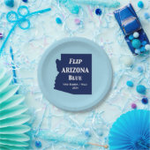 Flip Arizona Blauw in 2024 Papieren Bordje (Feest)