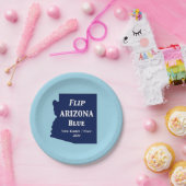 Flip Arizona Blauw in 2024 Papieren Bordje (Feest)