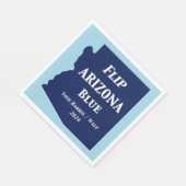 Flip Arizona Blauw in 2024 Servet (Hoek)