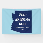 Flip Arizona Blauw in 2024 Spandoek (Horizontaal)