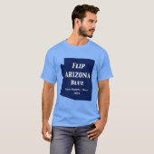 Flip Arizona Blauw in 2024 T-shirt (Voorkant volledig)