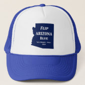 Flip Arizona Blauw in 2024 Trucker Pet (Voorkant)