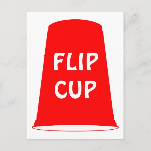 FLIP CUP BRIEFKAART (Voorkant)