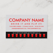 FLIP CUP kampioen loyaliteitskaart Klantenkaartje (Achterkant)