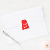 flip cup ronde sticker (Envelop)