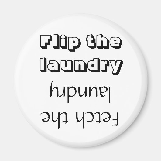Flip/Fetch Washerimeringsmagneet Rond Magneet (Voorkant)