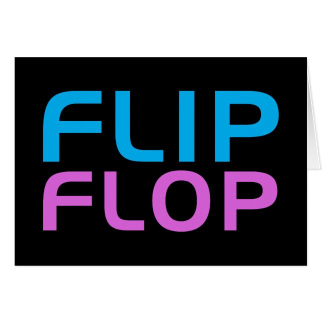 Flip Flop (Voorkant Horizontaal)